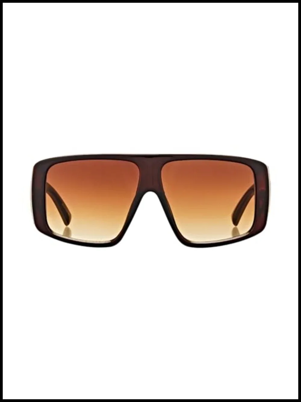 UV400 Protection Oversized Retro Wrap Around Sunglasses for Women Men